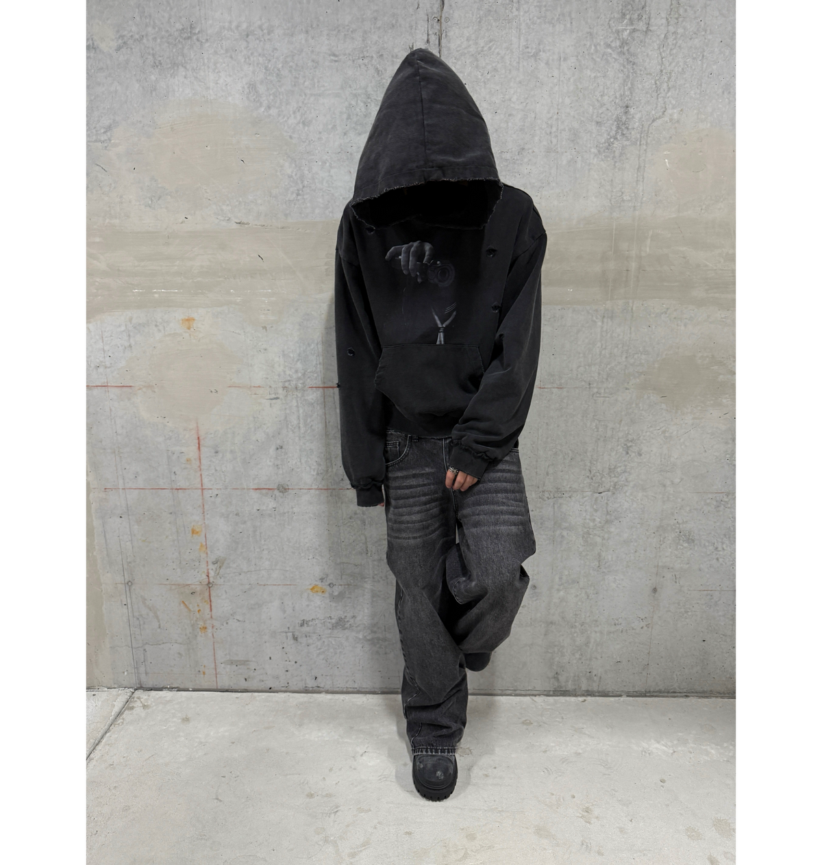 "POINT BLANK" HOODIE