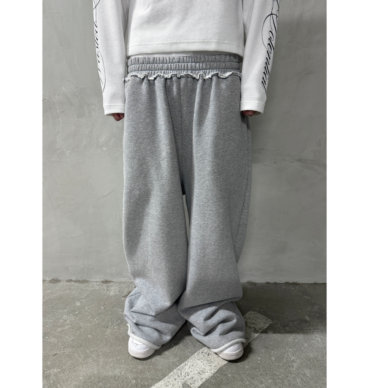 "COZY" SWEATPANTS GREY