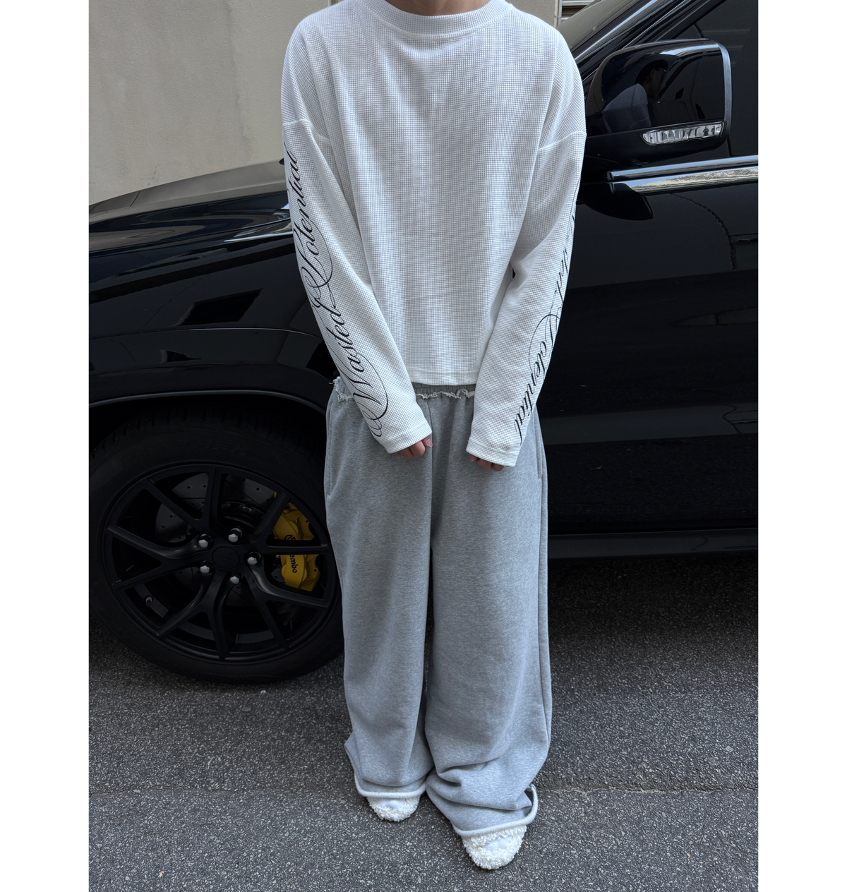 "COZY" SWEATPANTS GREY