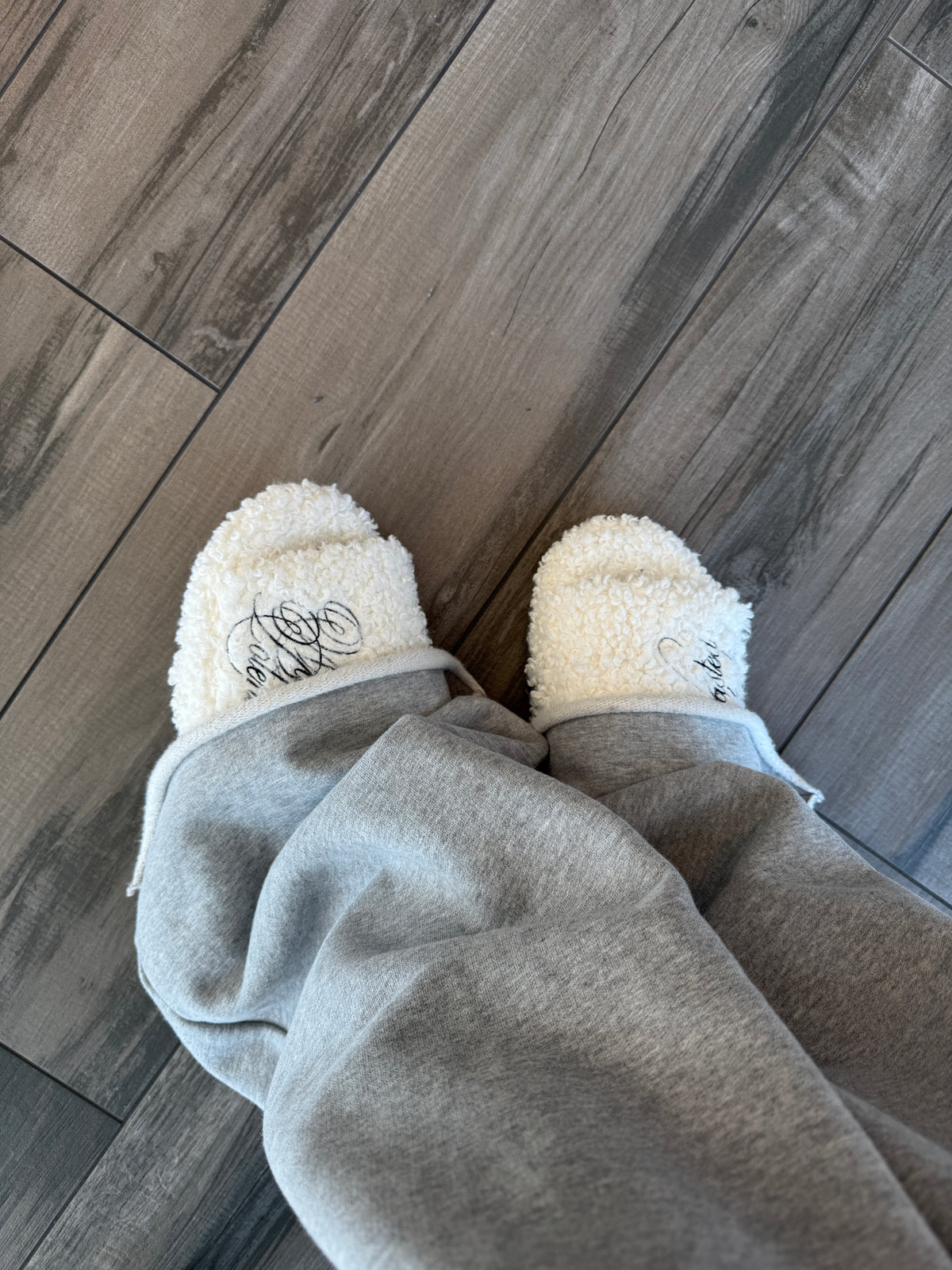 "ARCTIC" FUR SLIDE
