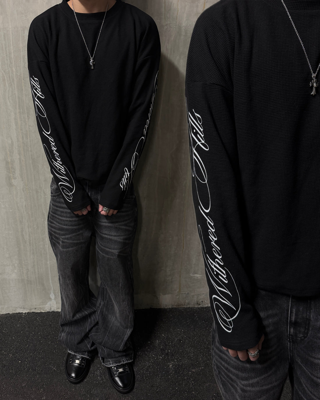 "SCRIPT" THERMAL BLACK