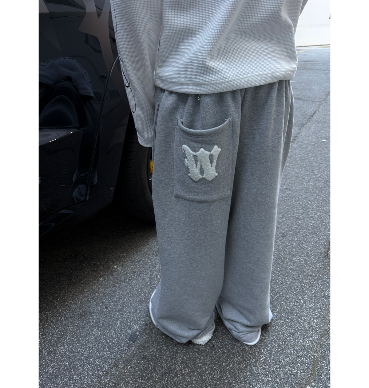 "COZY" SWEATPANTS GREY